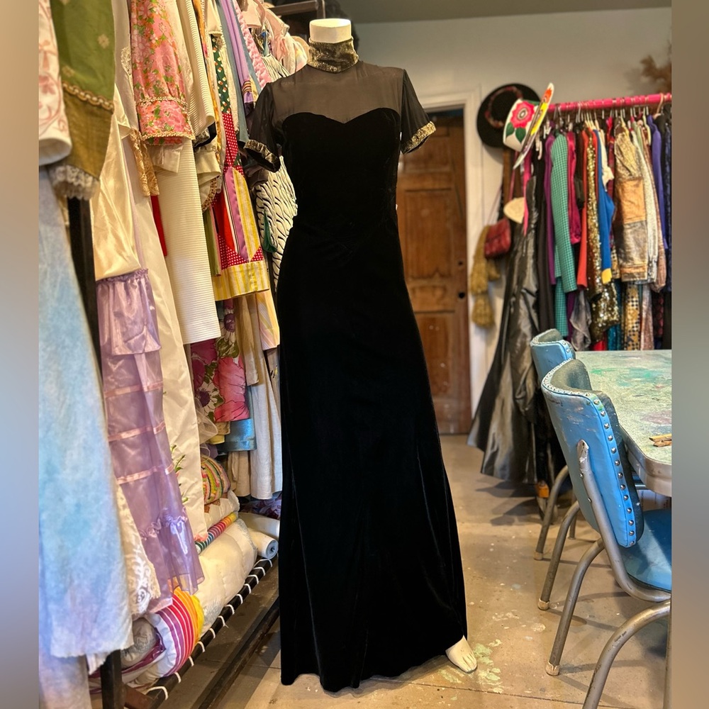 Vintage Dark Magic Gown